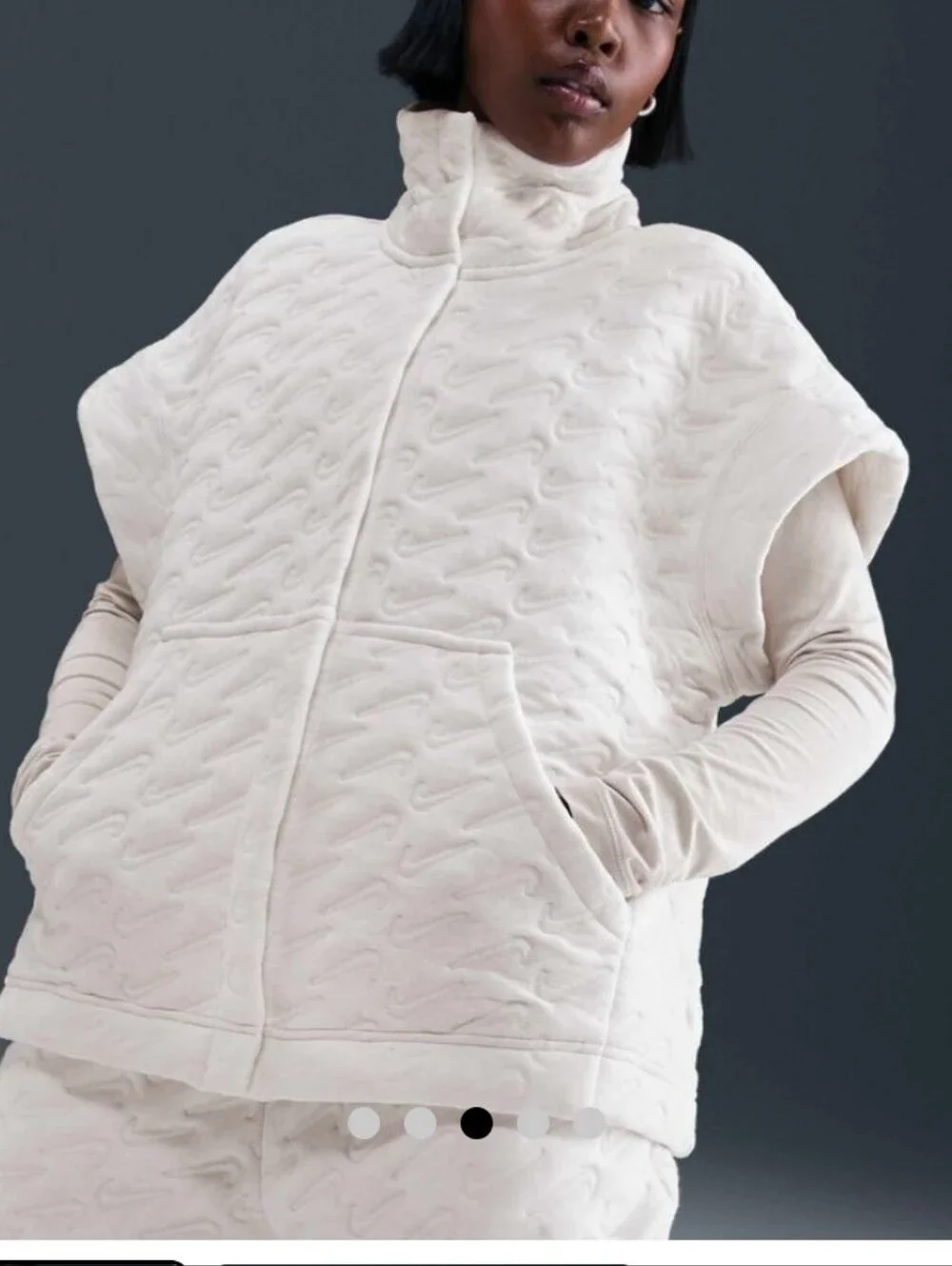 Nike Sportswear Phoenix FleeceWomen's Oversized Jacquard Gilet Vest